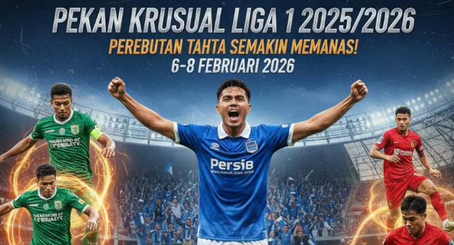 Jadwal Liga 1 Pekan 20 Dimulai Jumat 6 Februari